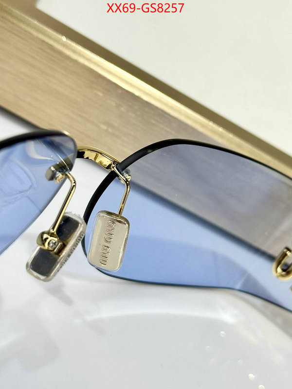 Glasses-Miu Miu high quality aaaaa replica ID: GS8257 $: 69USD