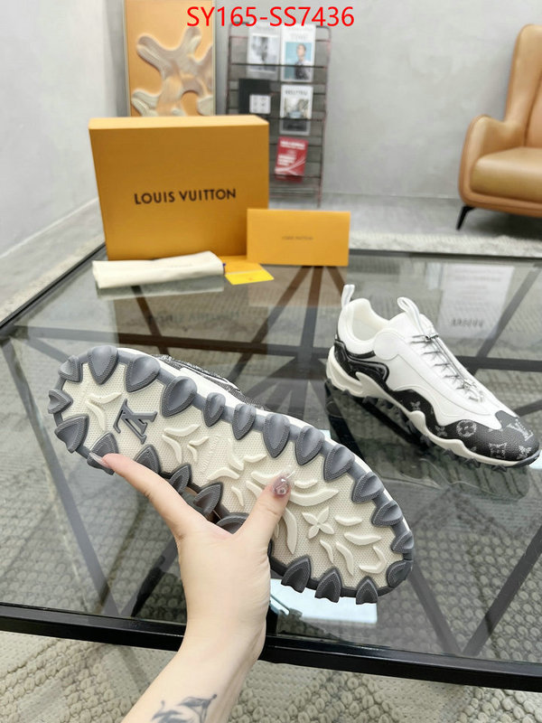 Men Shoes-LV mirror quality ID: SS7436 $: 165USD