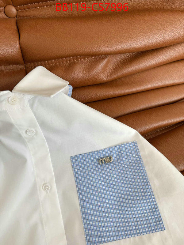 Clothing-MIU MIU we provide top cheap aaaaa ID: CS7996 $: 119USD