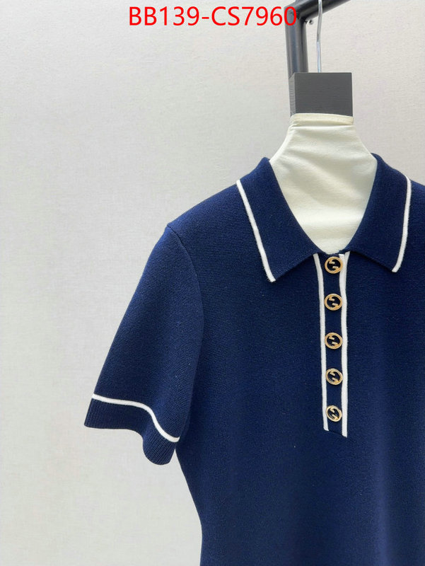 Clothing-Gucci top quality fake ID: CS7960 $: 139USD