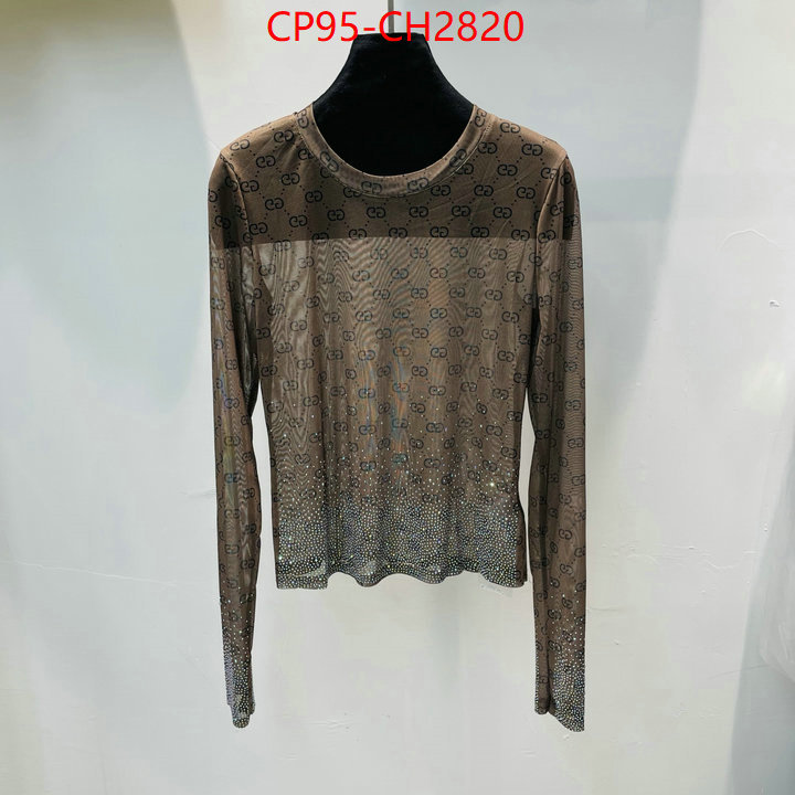 Clothing-Gucci replica best ID: CH2820 $: 95USD