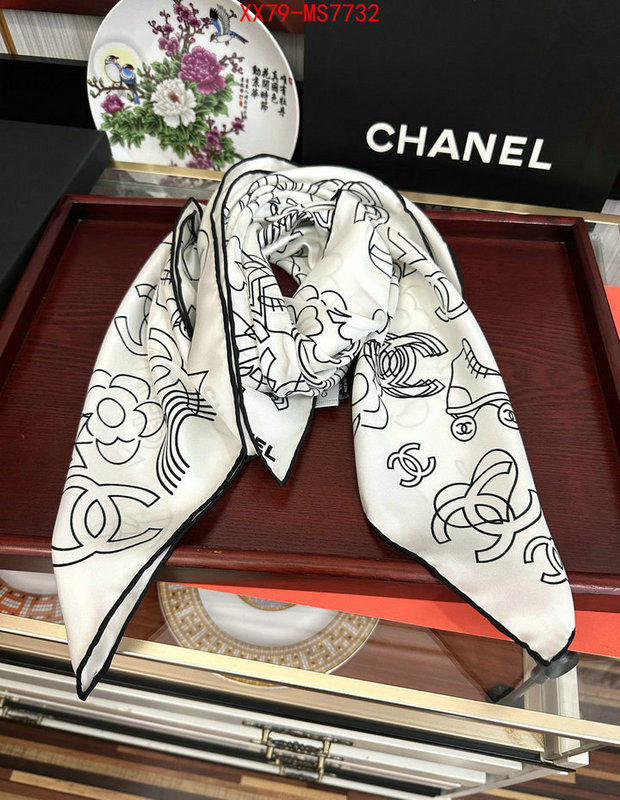 Scarf-Chanel what's the best place to buy replica ID: MS7732 $: 79USD