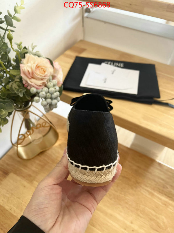 Women Shoes-CELINE 2024 perfect replica designer ID: SS6868 $: 75USD