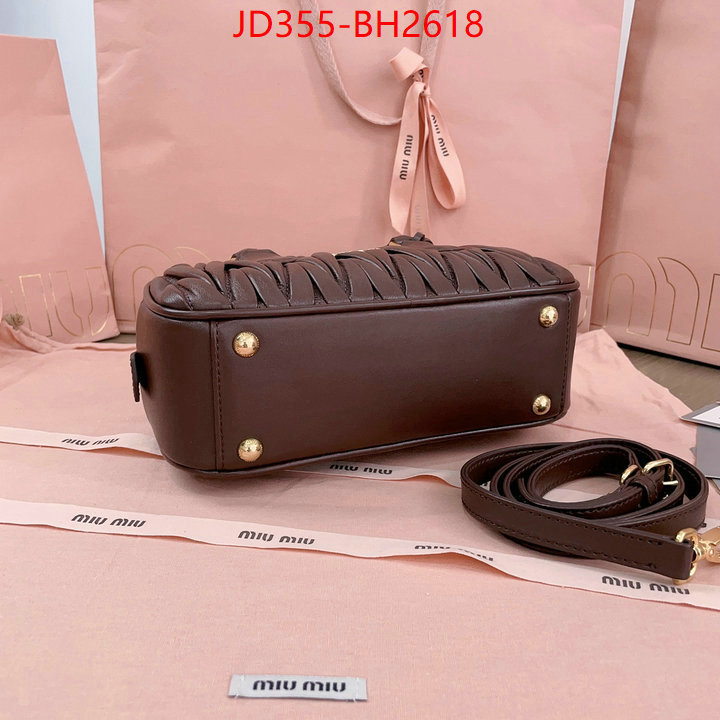 Miu Miu Bags(TOP)-Handbag- where could you find a great quality designer ID: BH2618 $: 355USD,