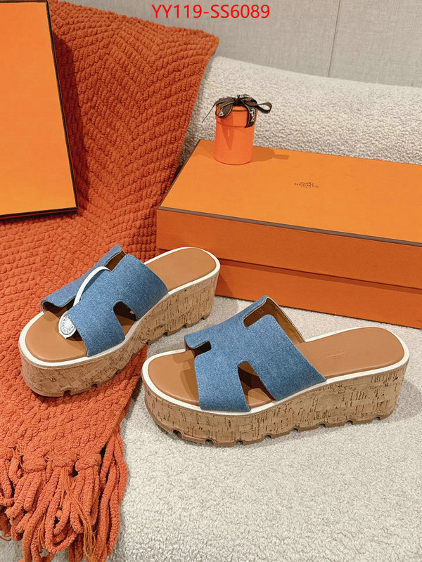 Women Shoes-Hermes counter quality ID: SS6089 $: 119USD