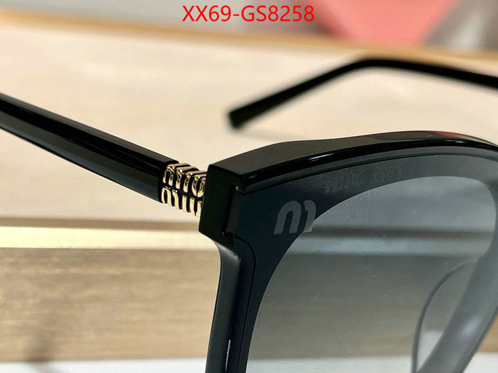 Glasses-Miu Miu fashion replica ID: GS8258 $: 69USD