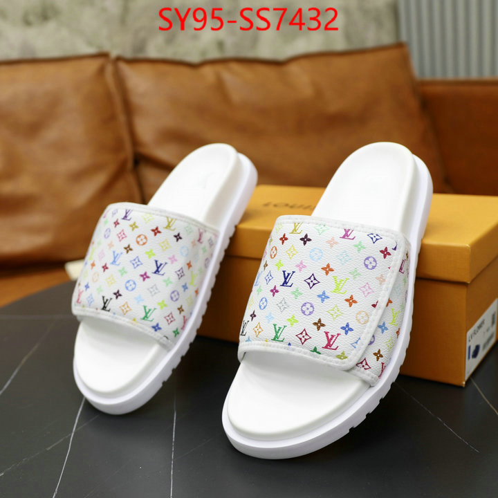 Men Shoes-LV aaaaa class replica ID: SS7432 $: 95USD