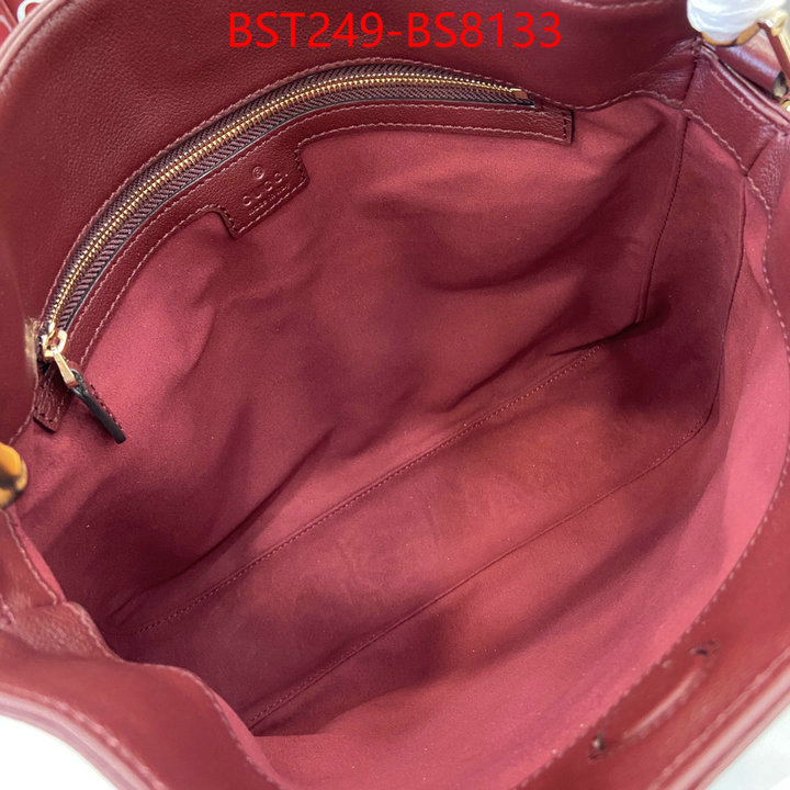 Gucci Bags(TOP)-Diana-Bamboo- top quality designer replica ID: BS8133 $: 249USD,