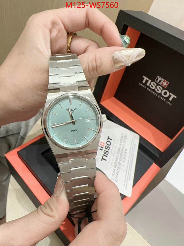 Watch(4A)-Tissot every designer ID: WS7560 $: 125USD-shoes yupoo Watch(4A)-Tissot every designer ID: WS7560 $: 125USD