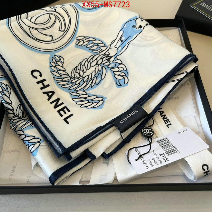Scarf-Chanel can you buy knockoff ID: MS7723 $: 55USD