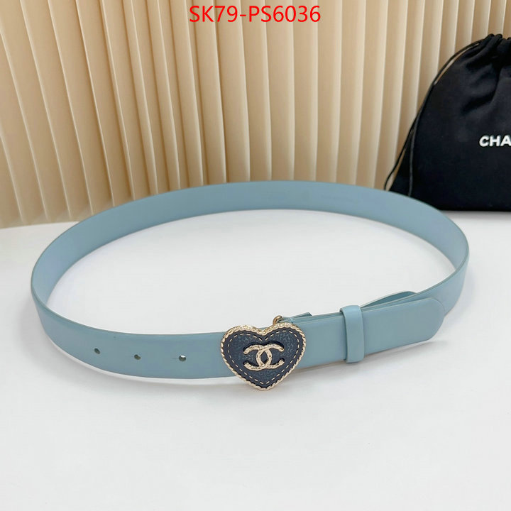 Belts-Chanel aaaaa+ replica designer ID: PS6036 $: 79USD