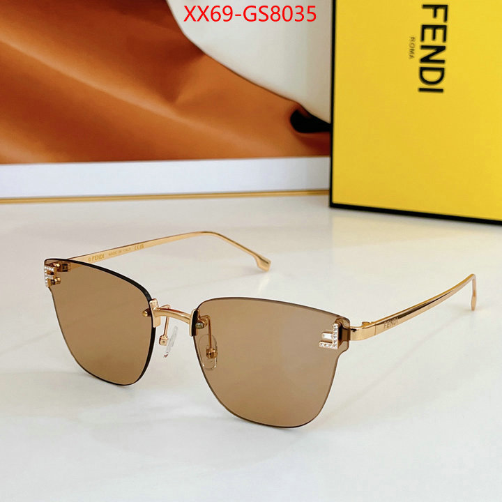 Glasses-Fendi 7 star collection ID: GS8035 $: 69USD