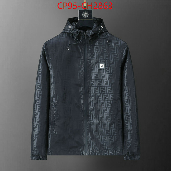 Clothing-Fendi unsurpassed quality ID: CH2863 $: 95USD