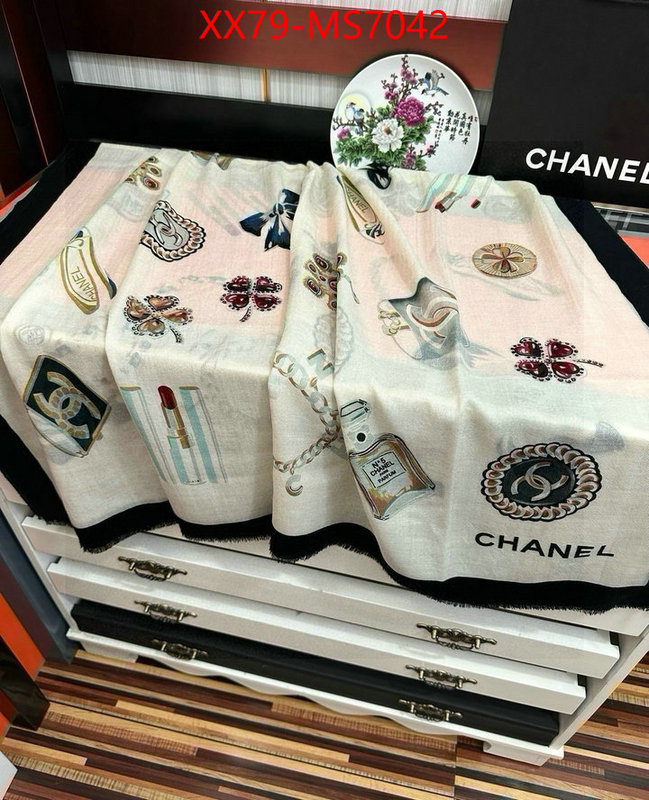 Scarf-Chanel is it illegal to buy dupe ID: MS7042 $: 79USD