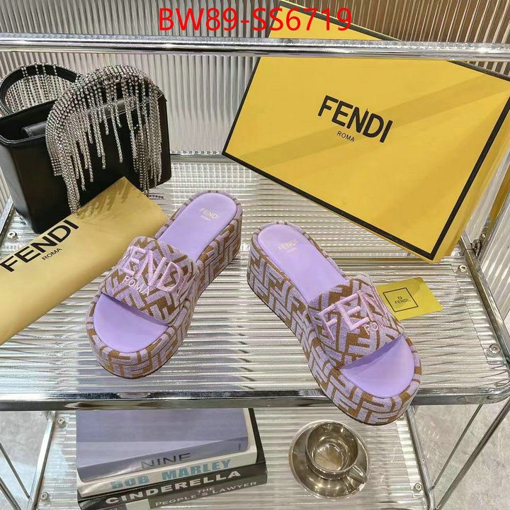Women Shoes-Fendi outlet 1:1 replica ID: SS6719 $: 89USD
