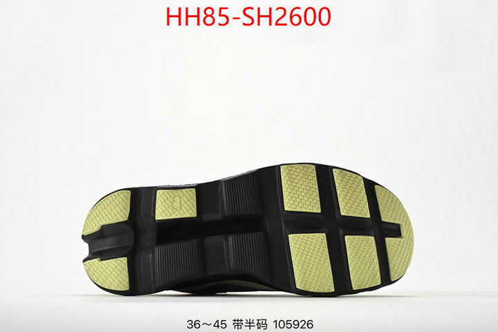 Men Shoes-On Running Cloudsurfer designer wholesale replica ID: SH2600 $: 85USD