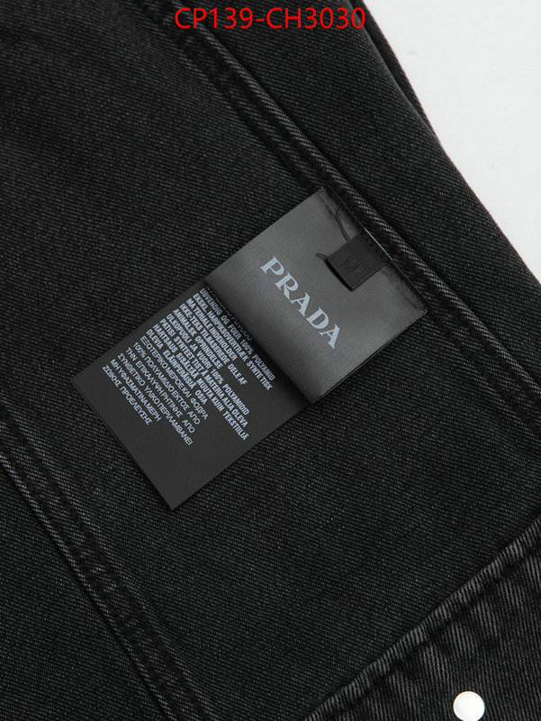 Clothing-Prada 1:1 replica wholesale ID: CH3030 $: 139USD