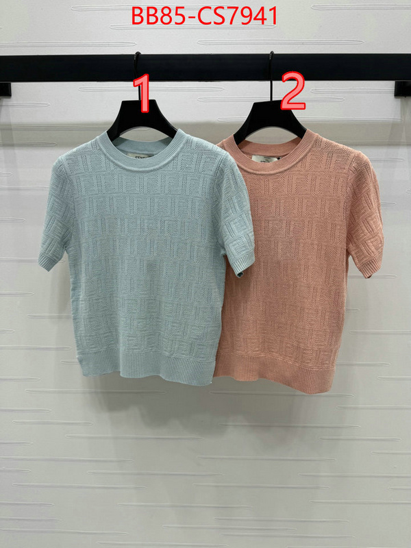 Clothing-Fendi where quality designer replica ID: CS7941 $: 85USD