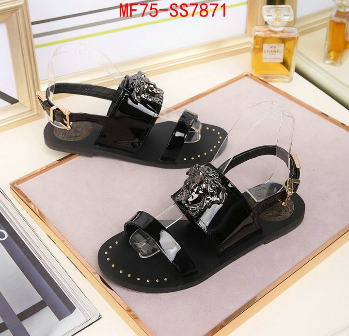 Women Shoes-Versace what's the best place to buy replica ID: SS7871 $: 75USD