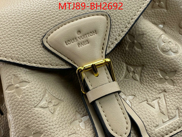 LV Bags(4A)-Backpack- the best affordable ID: BH2692 $: 89USD,