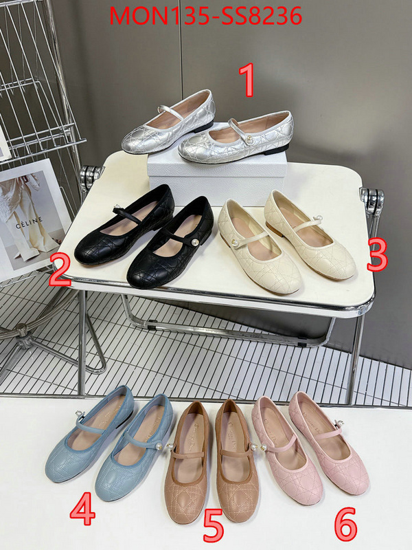 Women Shoes-Dior designer high replica ID: SS8236 $: 135USD