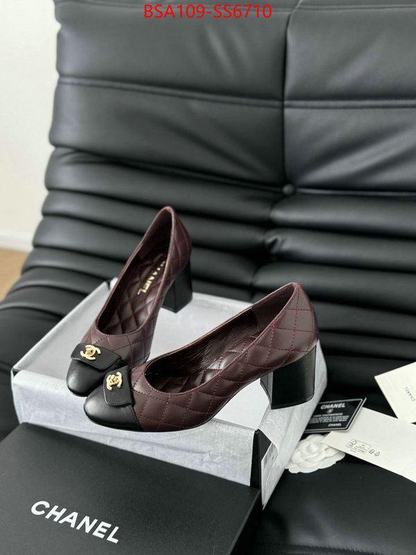 Women Shoes-Chanel fake high quality ID: SS6710 $: 109USD