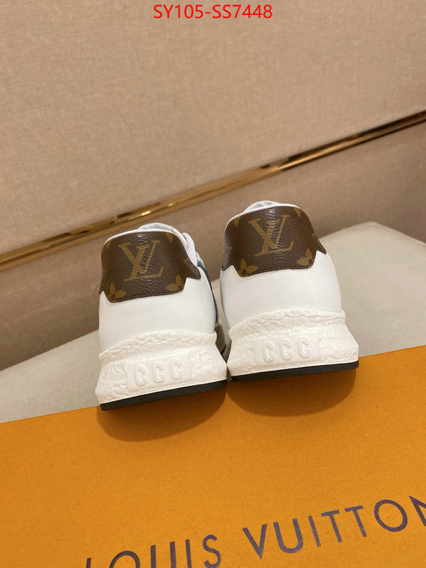 Men Shoes-LV quality replica ID: SS7448 $: 105USD