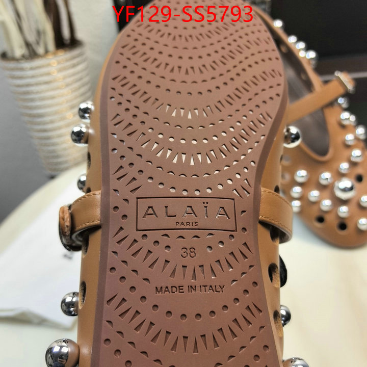 Women Shoes-ALAIA flawless ID: SS5793 $: 129USD