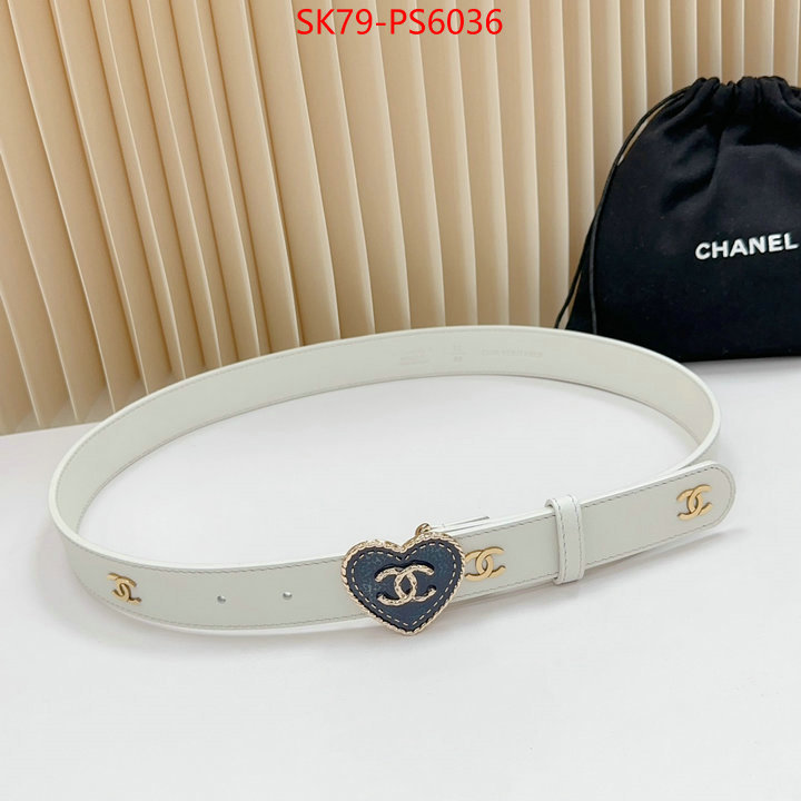 Belts-Chanel aaaaa+ replica designer ID: PS6036 $: 79USD