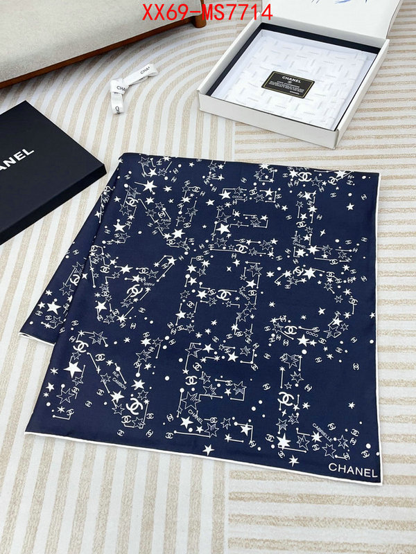Scarf-Chanel shop ID: MS7714 $: 69USD