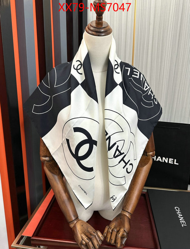 Scarf-Chanel can i buy replica ID: MS7047 $: 79USD