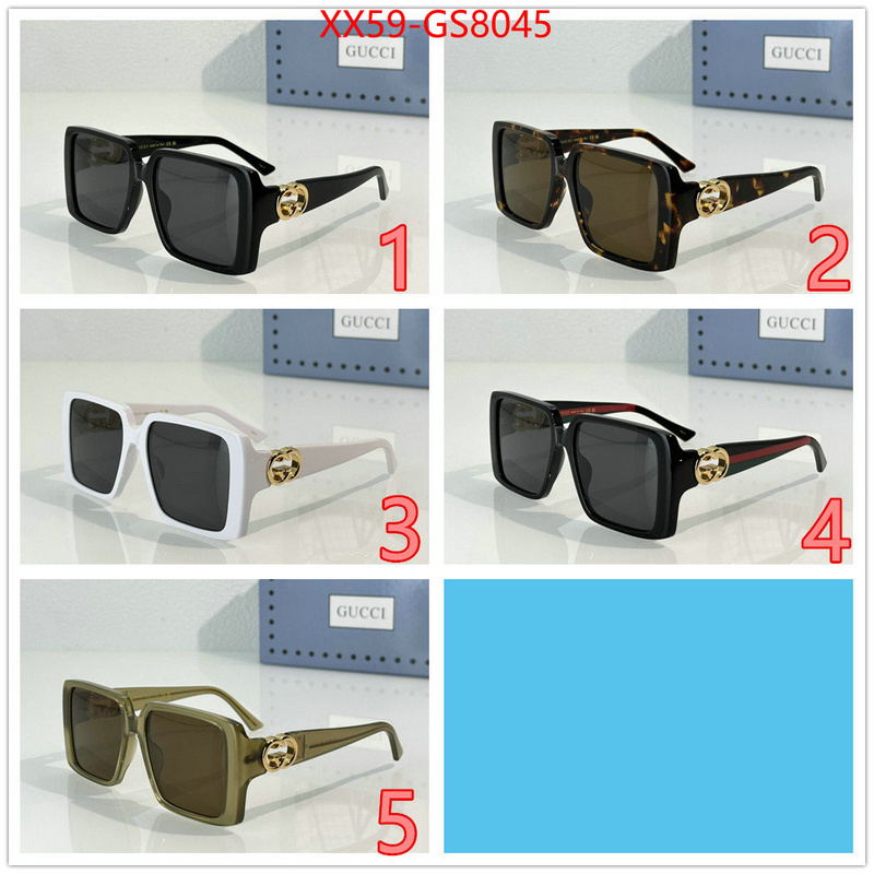 Glasses-Gucci fake designer ID: GS8045 $: 59USD