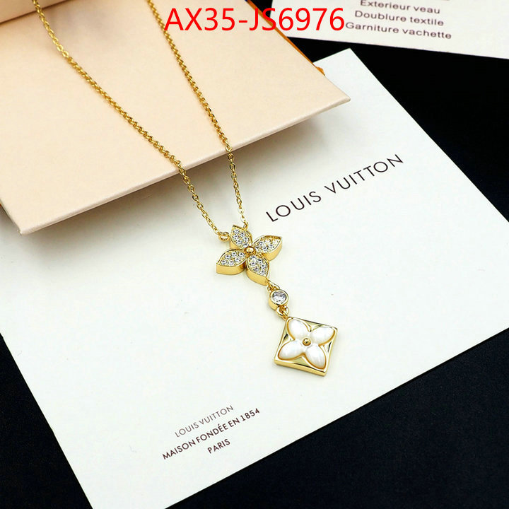 Jewelry-LV buy aaaaa cheap ID: JS6976 $: 35USD