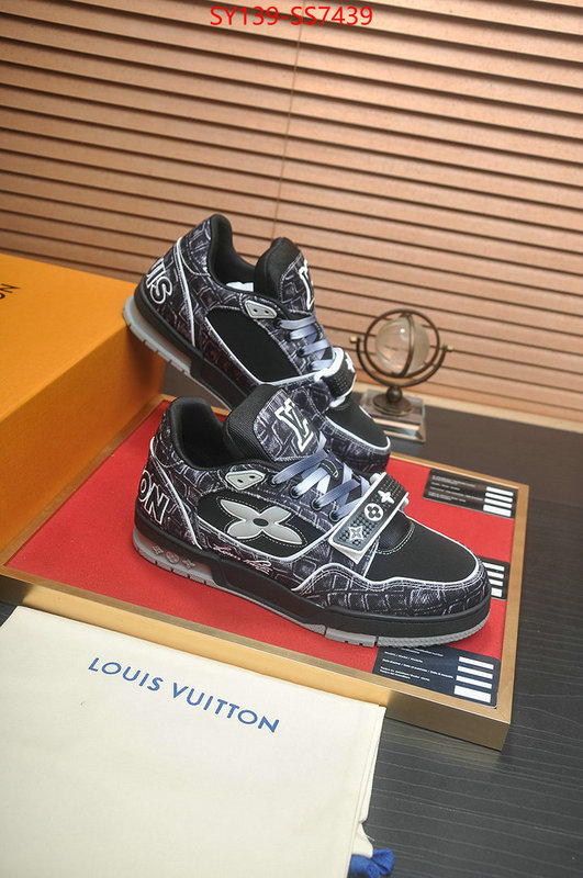 Men Shoes-LV fake high quality ID: SS7439 $: 139USD