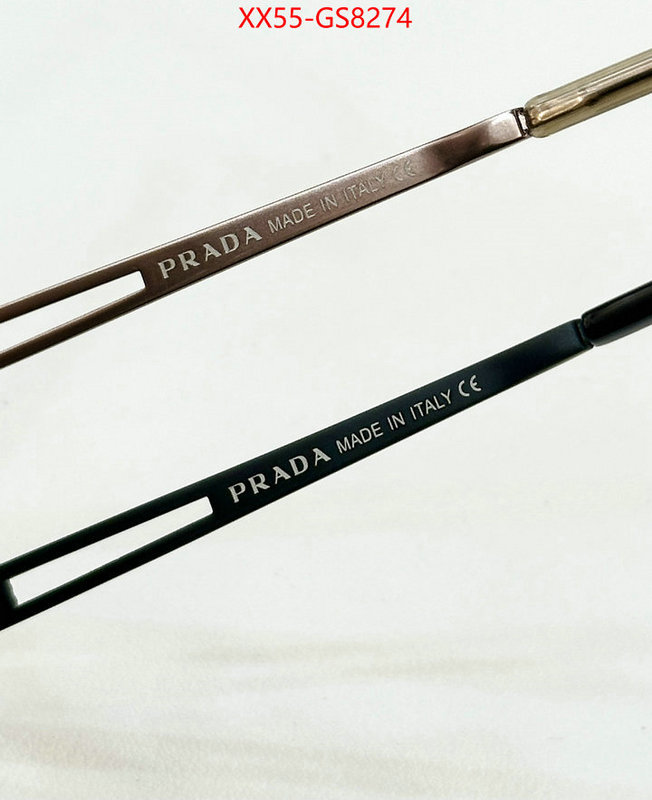 Glasses-Prada the quality replica ID: GS8274 $: 55USD