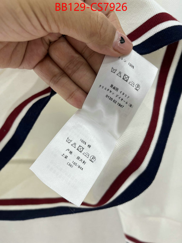Clothing-Dior designer 7 star replica ID: CS7926 $: 129USD