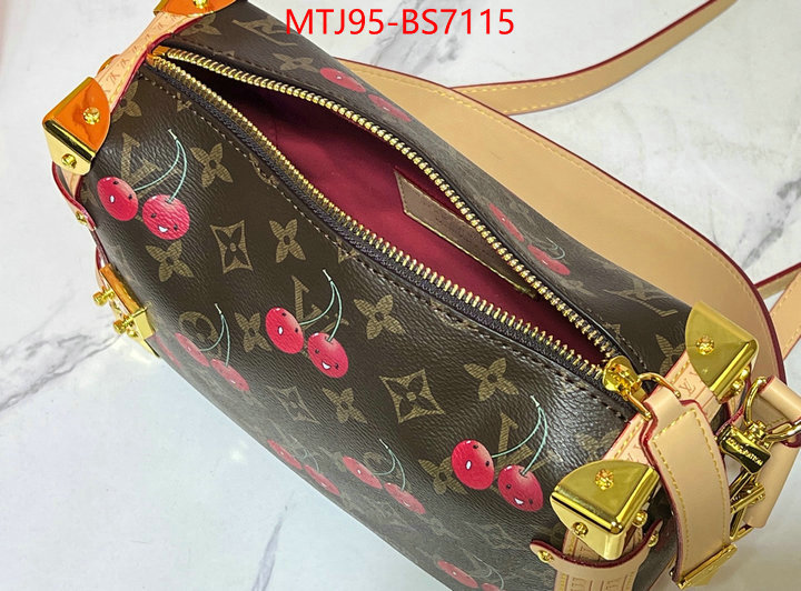 LV Bags(4A)-Petite Malle- best replica new style ID: BS7115 $: 95USD,