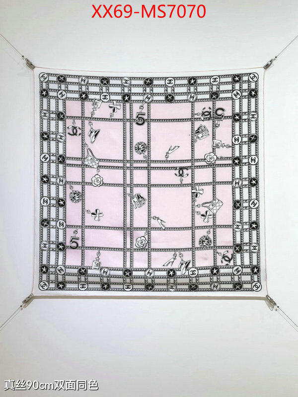 Scarf-Chanel designer replica ID: MS7070 $: 69USD