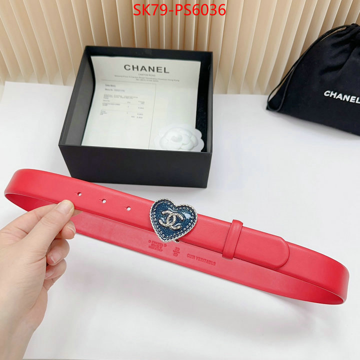 Belts-Chanel aaaaa+ replica designer ID: PS6036 $: 79USD