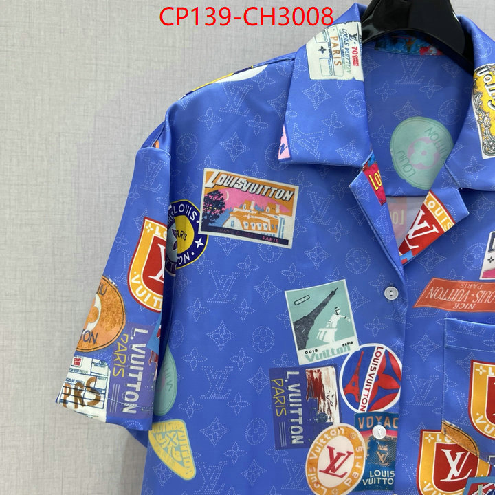 Clothing-LV wholesale designer shop ID: CH3008 $: 139USD
