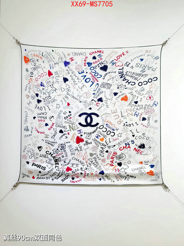 Scarf-Chanel styles & where to buy ID: MS7705 $: 69USD