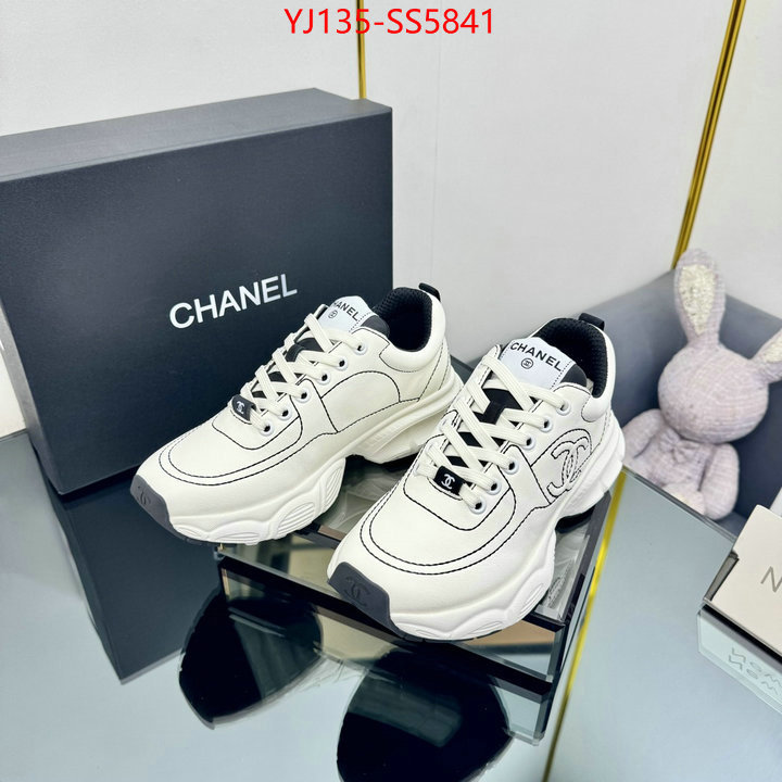 Men shoes-Chanel high quality perfect ID: SS5841 $: 135USD