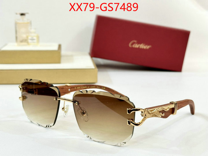 Glasses-Cartier perfect ID: GS7489 $: 79USD