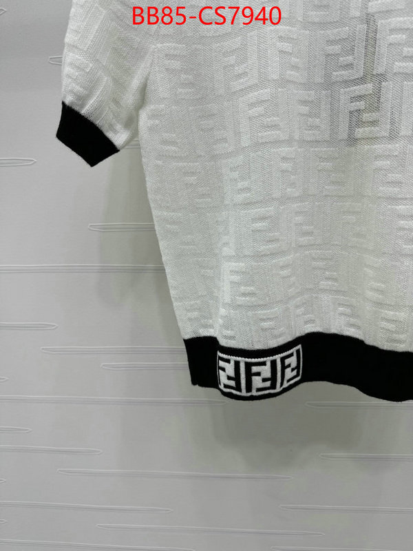 Clothing-Fendi top quality designer replica ID: CS7940 $: 85USD