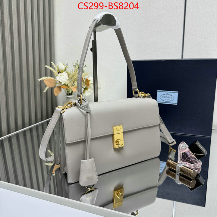 Prada Bags(TOP)-Handbag- where should i buy to receive ID: BS8204 $: 299USD,