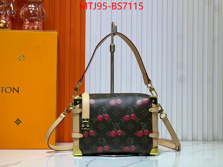 LV Bags(4A)-Petite Malle- best replica new style ID: BS7115 $: 95USD,