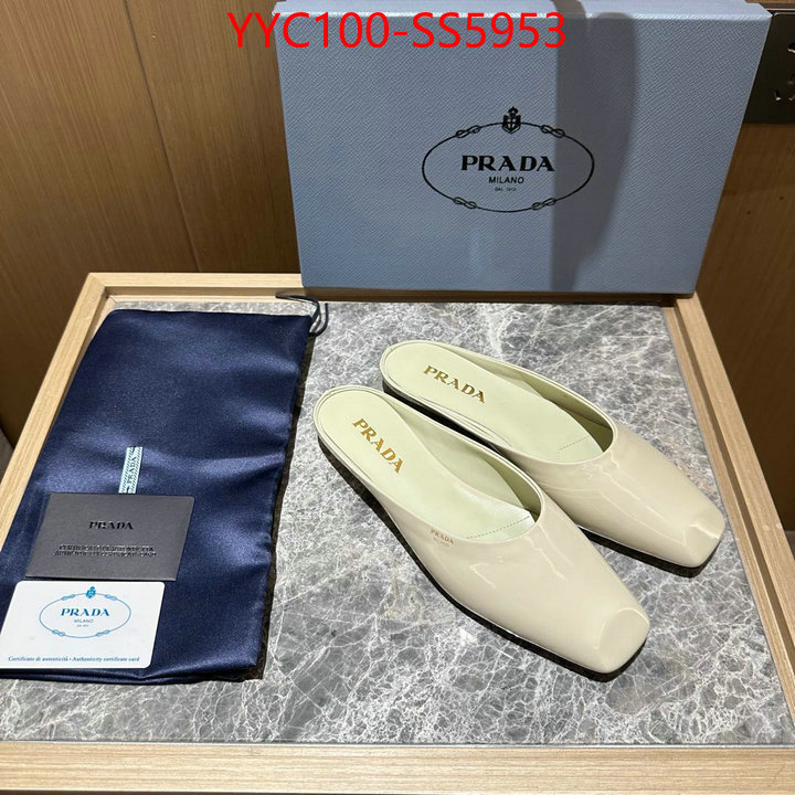 Women Shoes-Prada can you buy replica ID: SS5953 $: 100USD