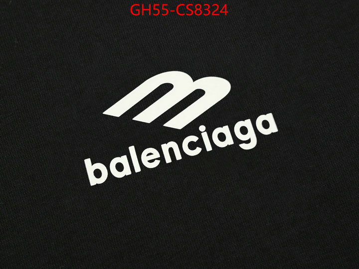 Clothing-Balenciaga aaaaa quality replica ID: CS8324 $: 55USD