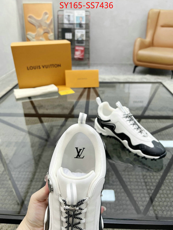 Men Shoes-LV mirror quality ID: SS7436 $: 165USD