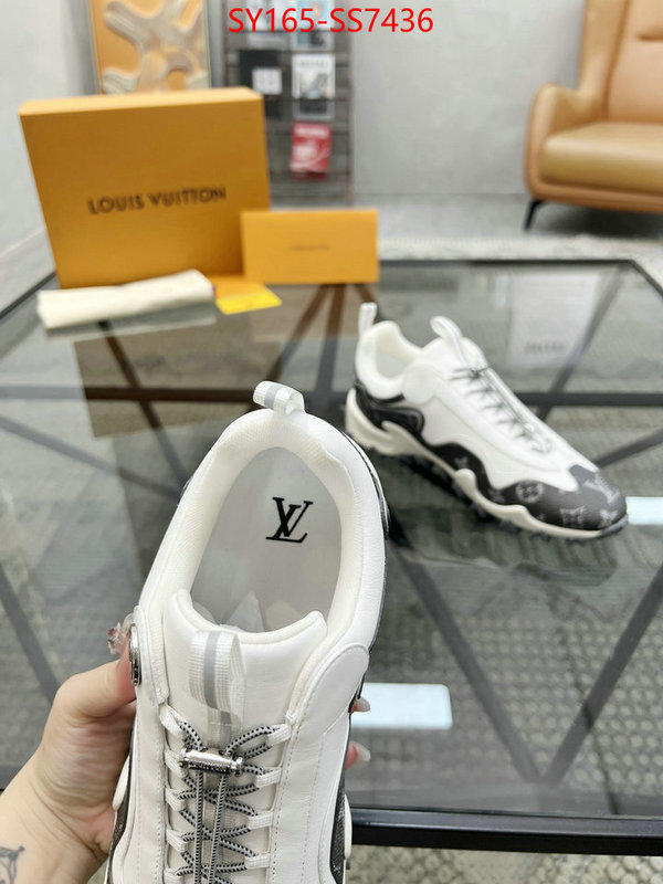 Men Shoes-LV mirror quality ID: SS7436 $: 165USD